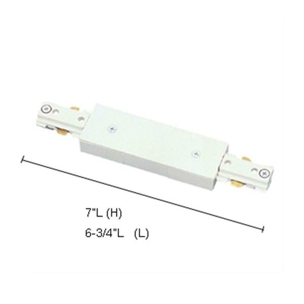 Jesco Lighting Group I-Connector with Powerfeed- Black HIPWH